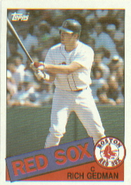 1985 Topps Baseball Cards      529     Rich Gedman